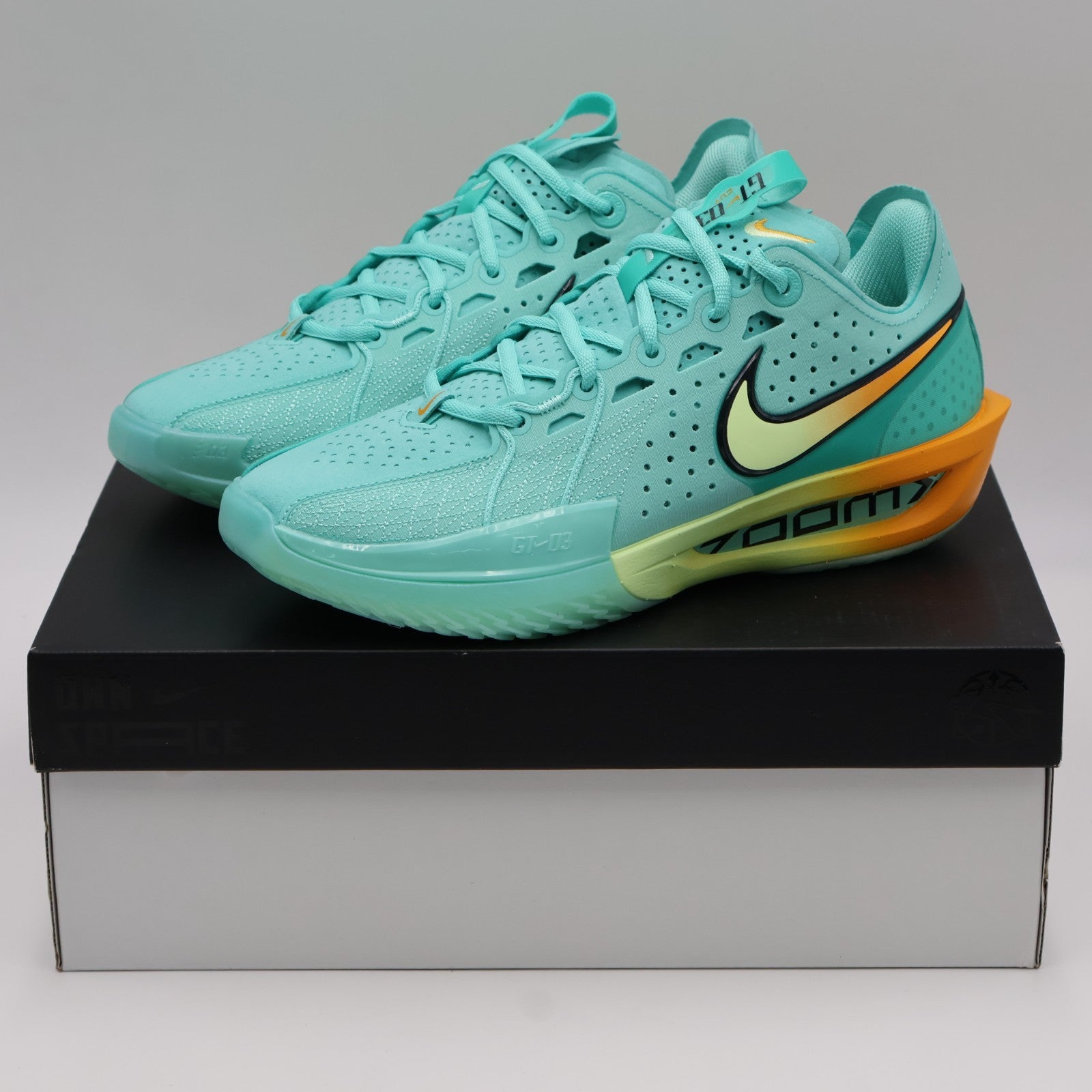 DV2918-301 Nike GT Cut 3 Bleached Turquoise Barley Volt (Men's)