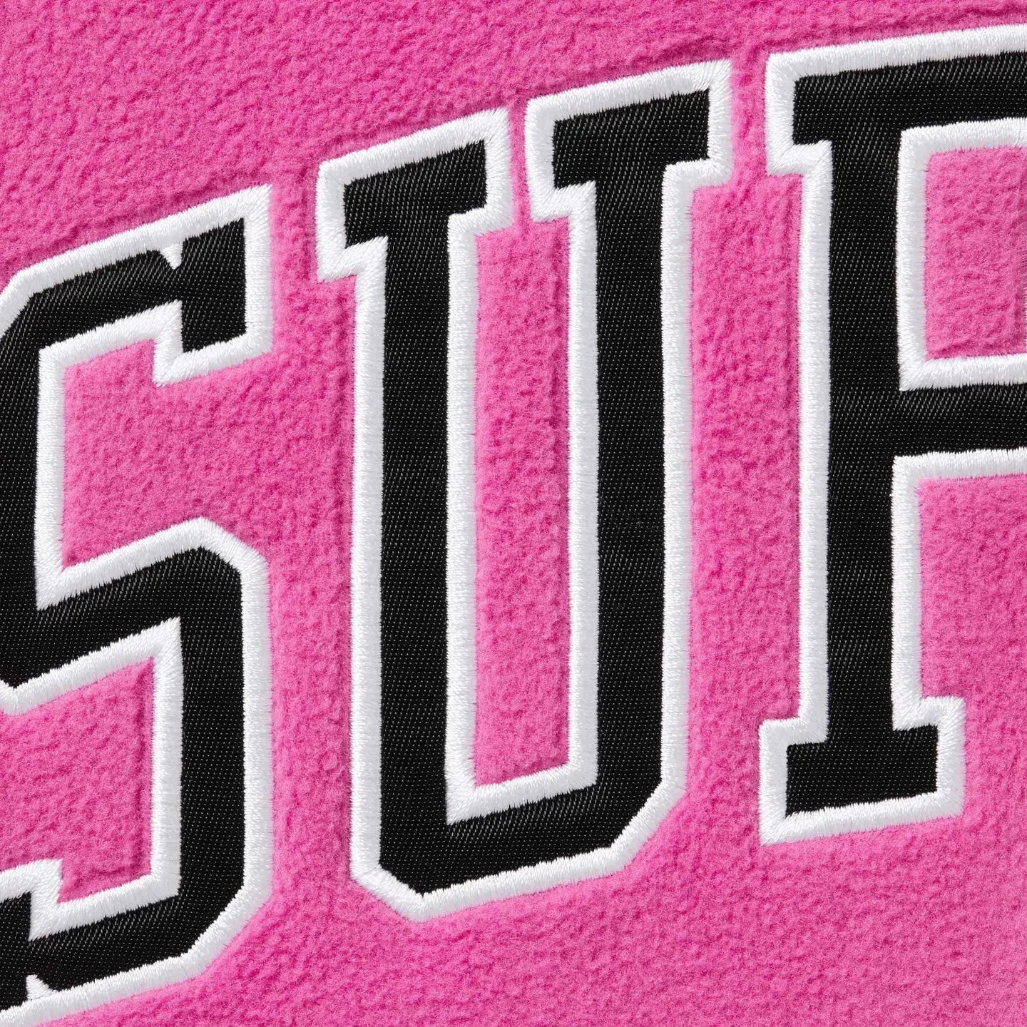 Supreme Polartec Baseball Jersey Pink