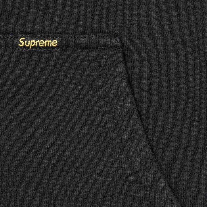 Supreme Reversible Work Zip Up Hooded Sweatshirt Black