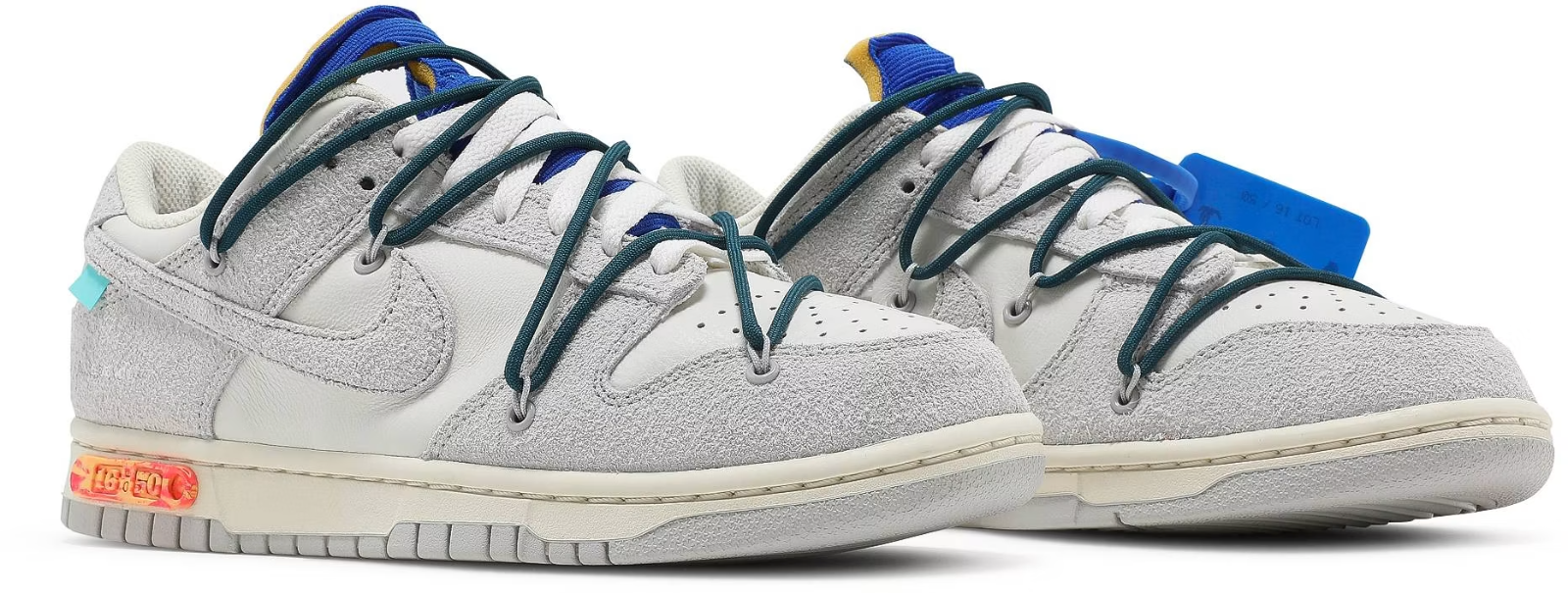 DJ0950-111 Off-White Ã Nike Dunk Low 1 of 50 "Lot.16" (Men's)