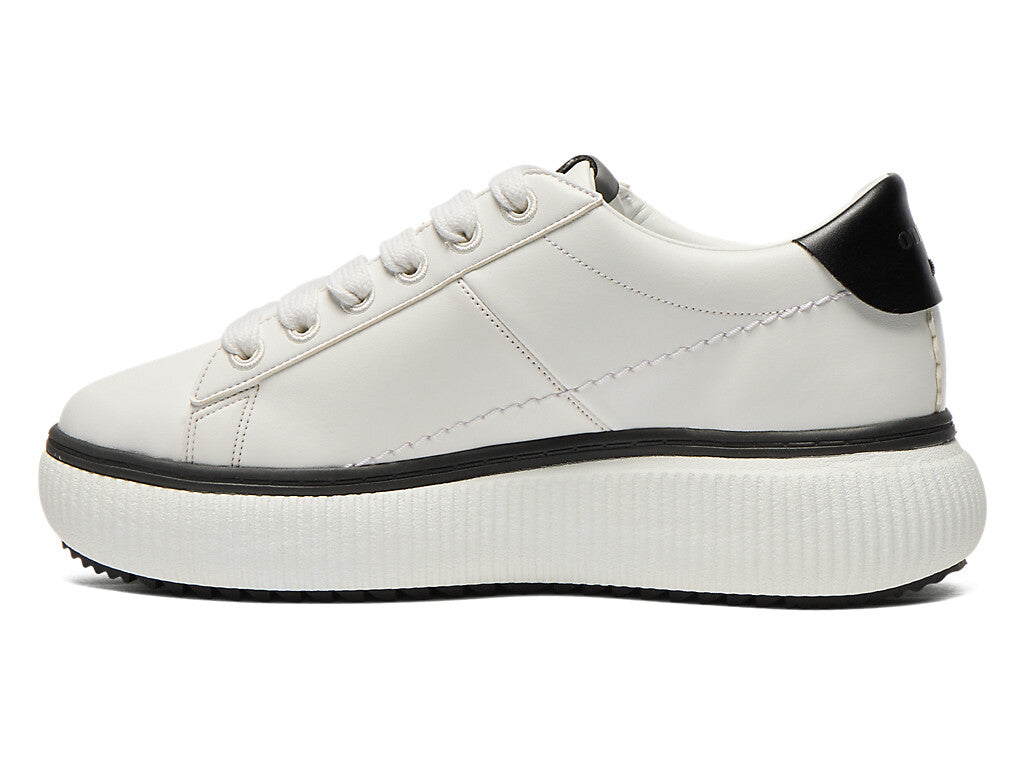 1182A636-100 Onitsuka Tiger Women's Otiger Court White Black (Women's)
