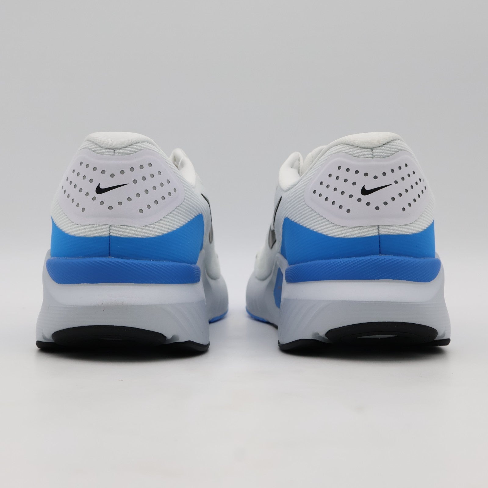 HJ1102-119 Nike Structure 26 White Blue Hero Pure Platinum Black (Men's)