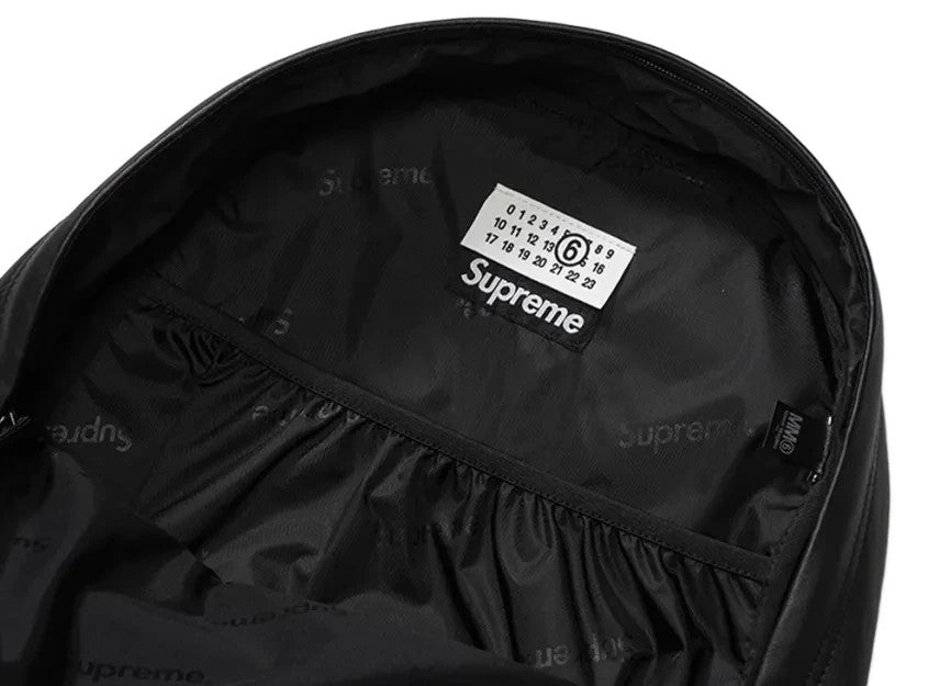 Supreme x MM6 Maison Margiela Eagle Leather Backpack "Black"