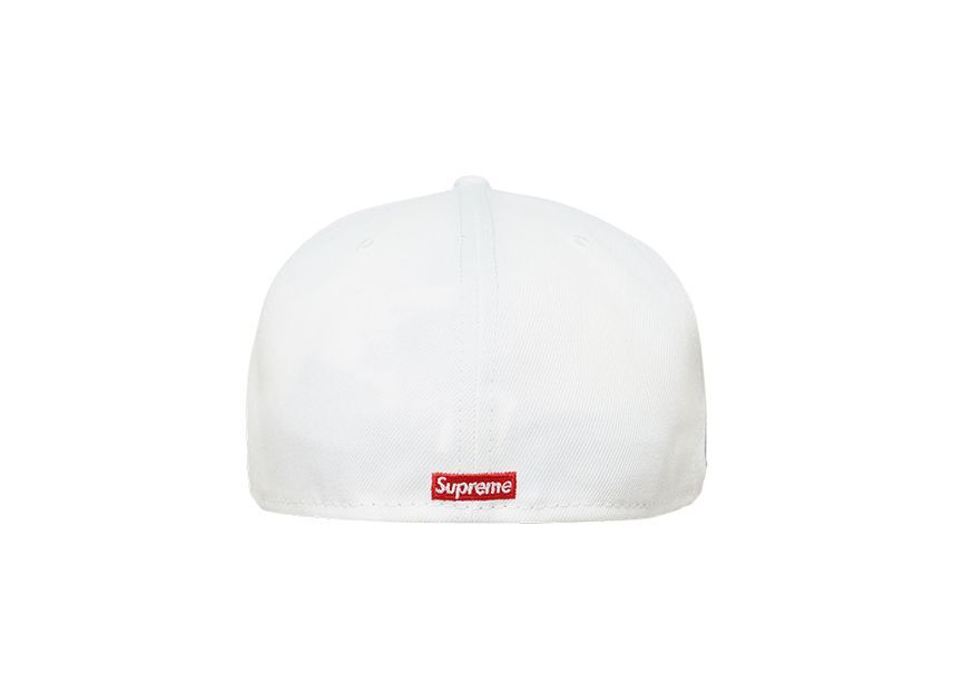 Supreme Screw Ball S Logo New Era White