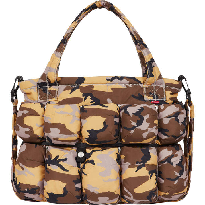Supreme Marithe Francois Girbaud Pokachu Puffer Tote Bag Camo