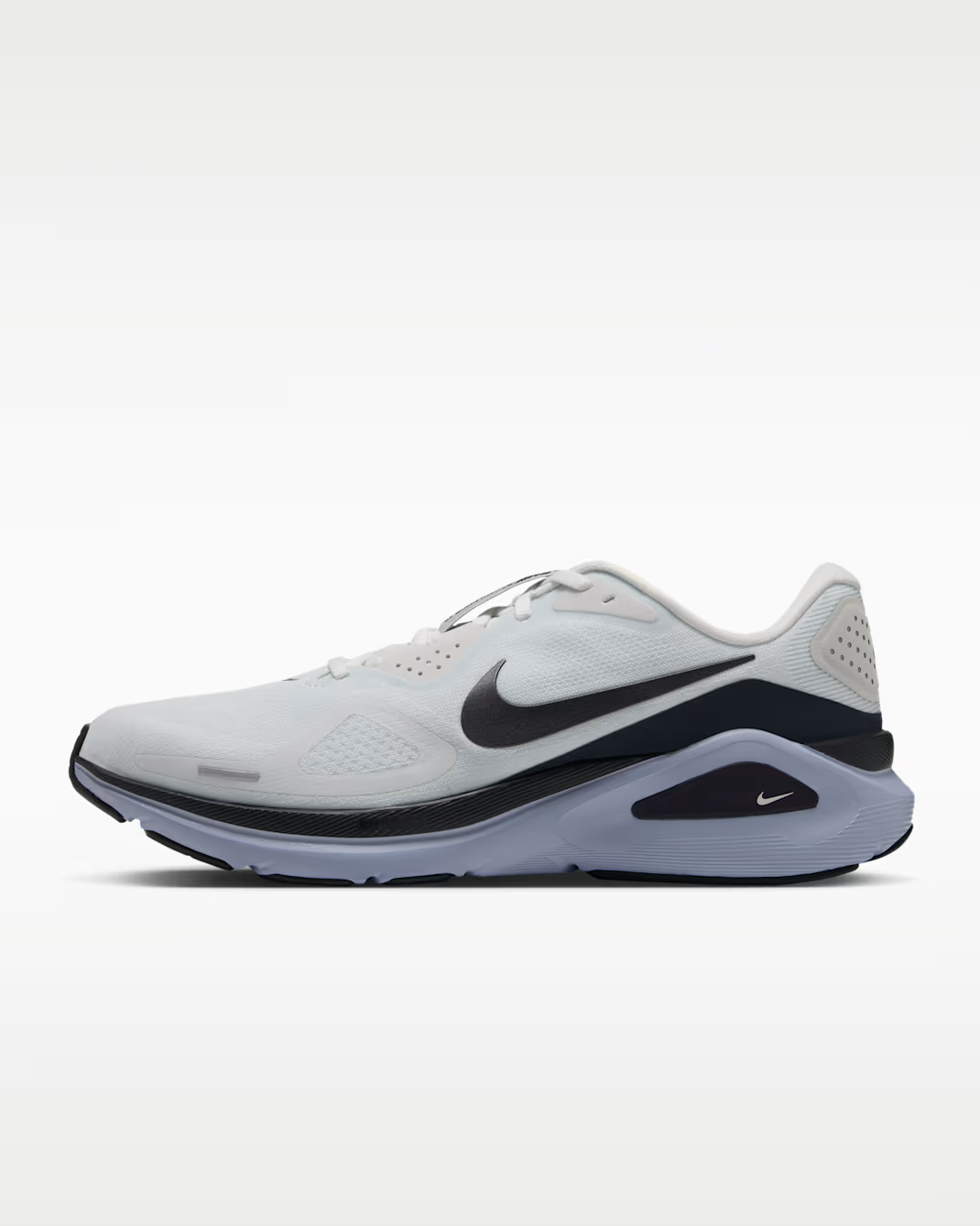 HJ1102-111 Nike Structure 26 "Off White/Gridiron" (Men's)