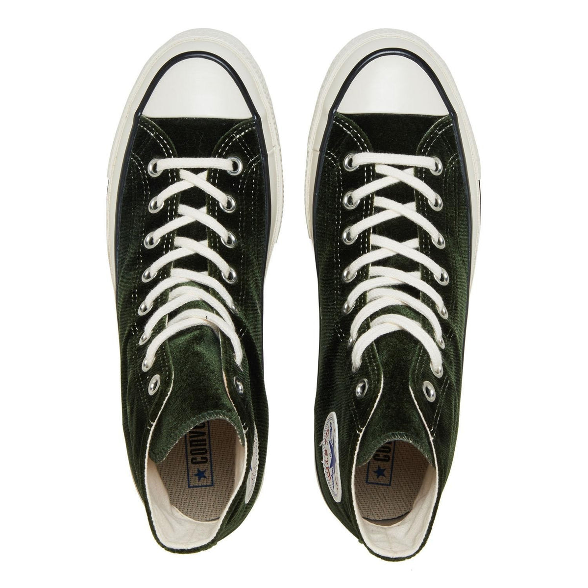 31316170 Converse All Star LGCY Velvet Hi Dark Green (Men's)