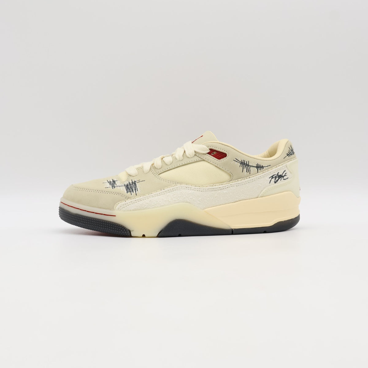 HQ2958-100 Who Decides War Ã Nike  Jordan Flight Court Muslin (Women's)