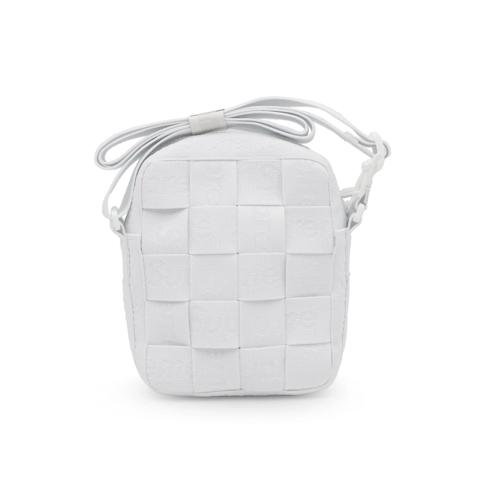 Supreme Woven Shoulder Bag White (23SS)