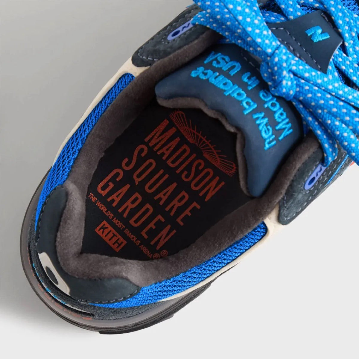 U993MG KITH Ã New Balance 993 Madison Square Garden Navy Princess Blue (Men's)