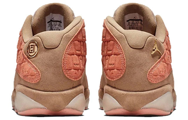 AT3102-200 CLOT Ã Nike Air Jordan 13 Retro Low Sepia Stone (Men's)