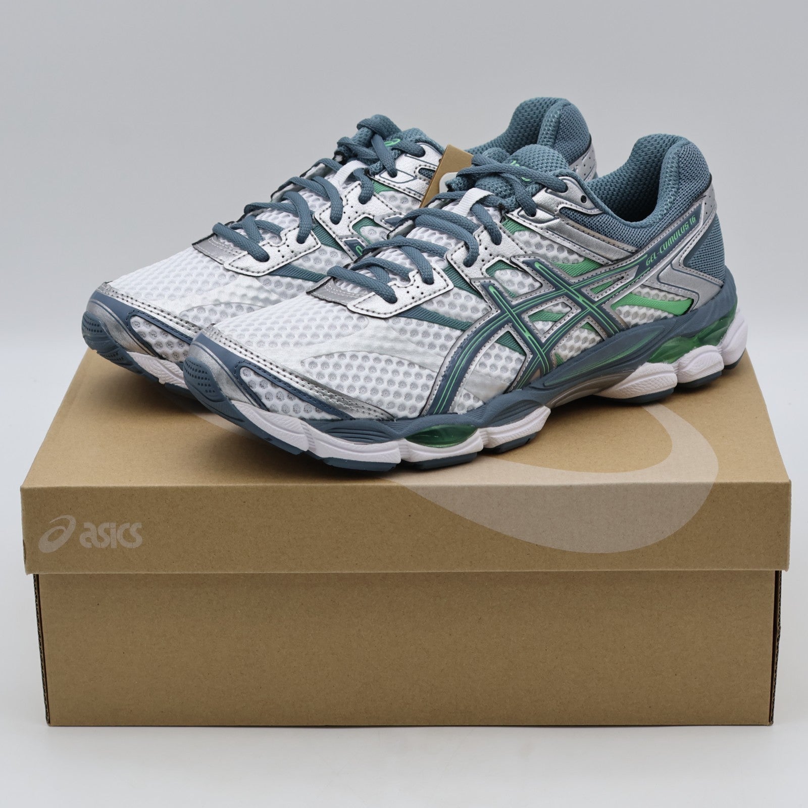 1203a733-100 Asics Gel-Cumulus 16 White Ironclad (Men's)