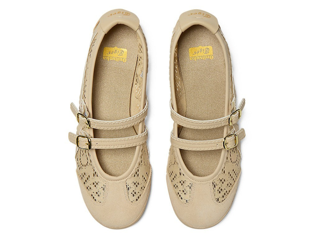 1182A705-250 Onitsuka Tiger MEXICO 66 TGRS BEIGE BEIGE (Women's)