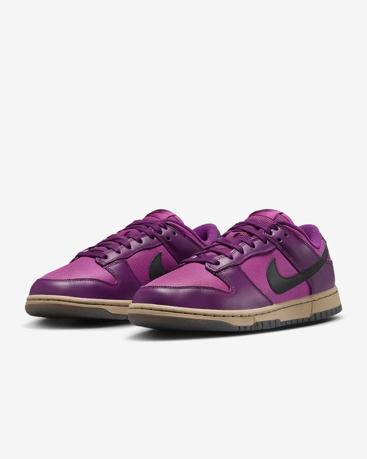 FZ2552-500 Nike Dunk Low Viotech Hot Fuchsia Khaki Black (Women's)
