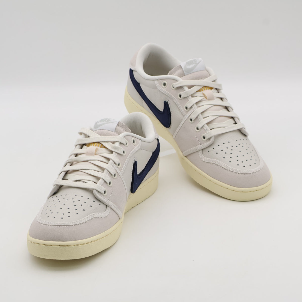 DZ4864-100 Union Nike Air Jordan AJKO 1 Low SP Sail Leather White Navy (Men's)