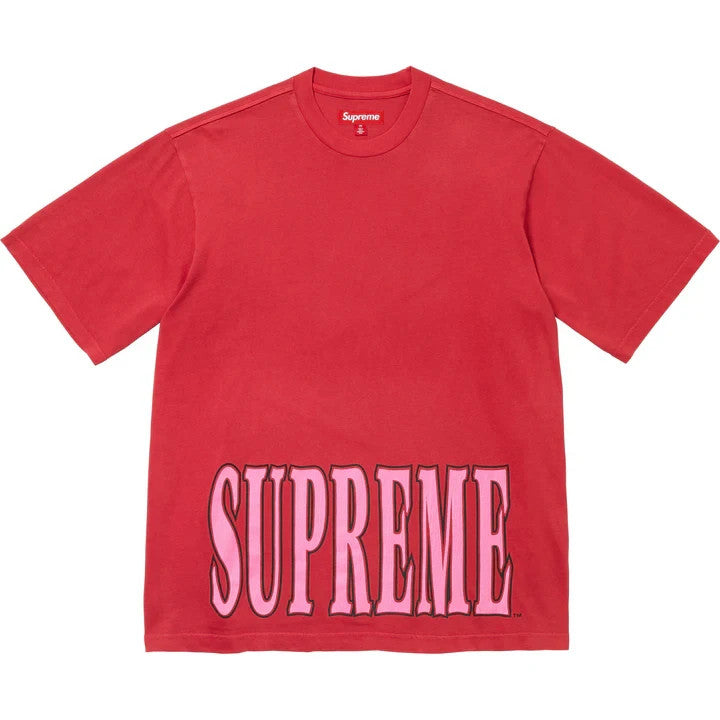 Supreme Cracked Stretch S/S Top Red