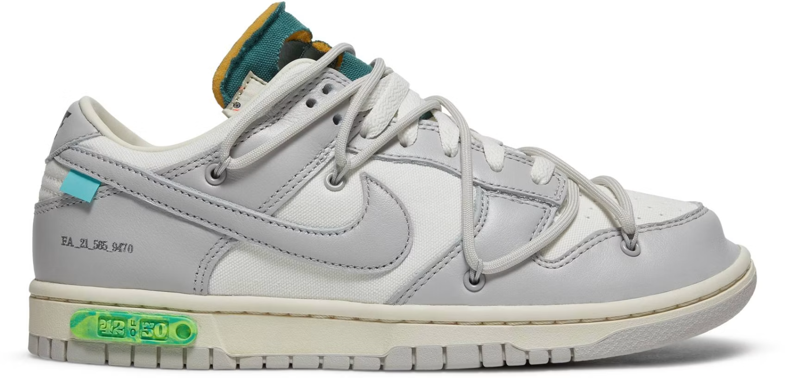 DM1602-117 Off-White Ã Nike Dunk Low 1 of 50 "Lot.42" (Men's)