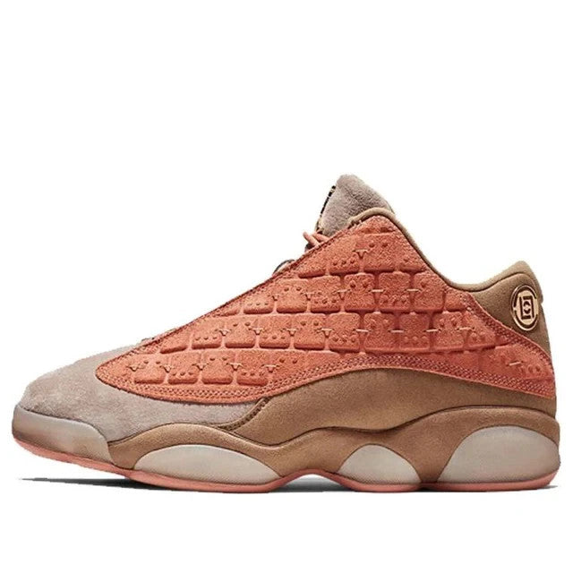 AT3102-200 CLOT Ã Nike Air Jordan 13 Retro Low Sepia Stone (Men's)