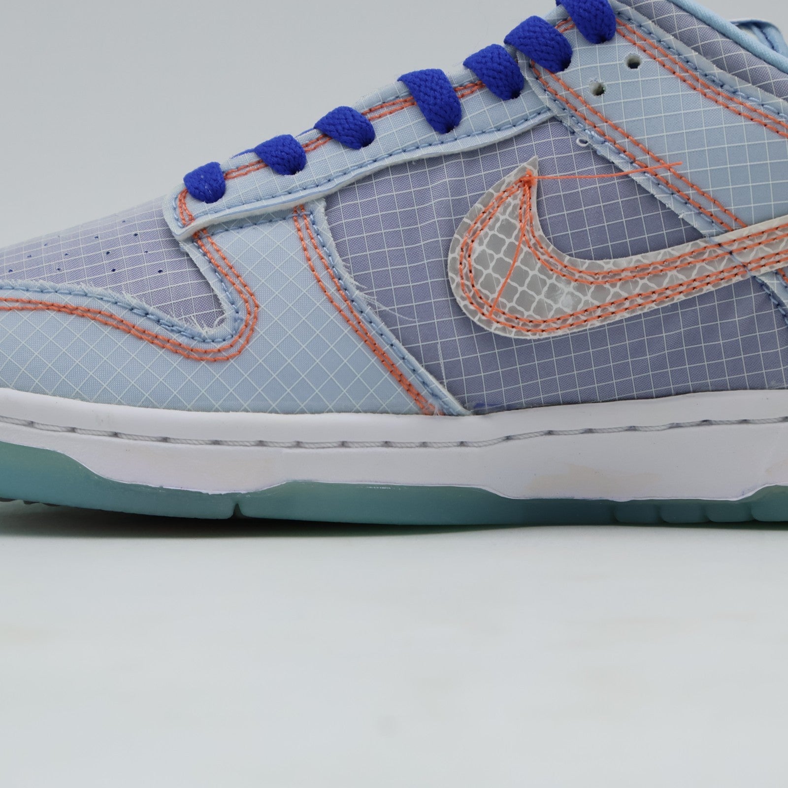 Size 8 - DJ9649-400 Nike Dunk Low x Union LA Passport Pack - Argon (Men's)