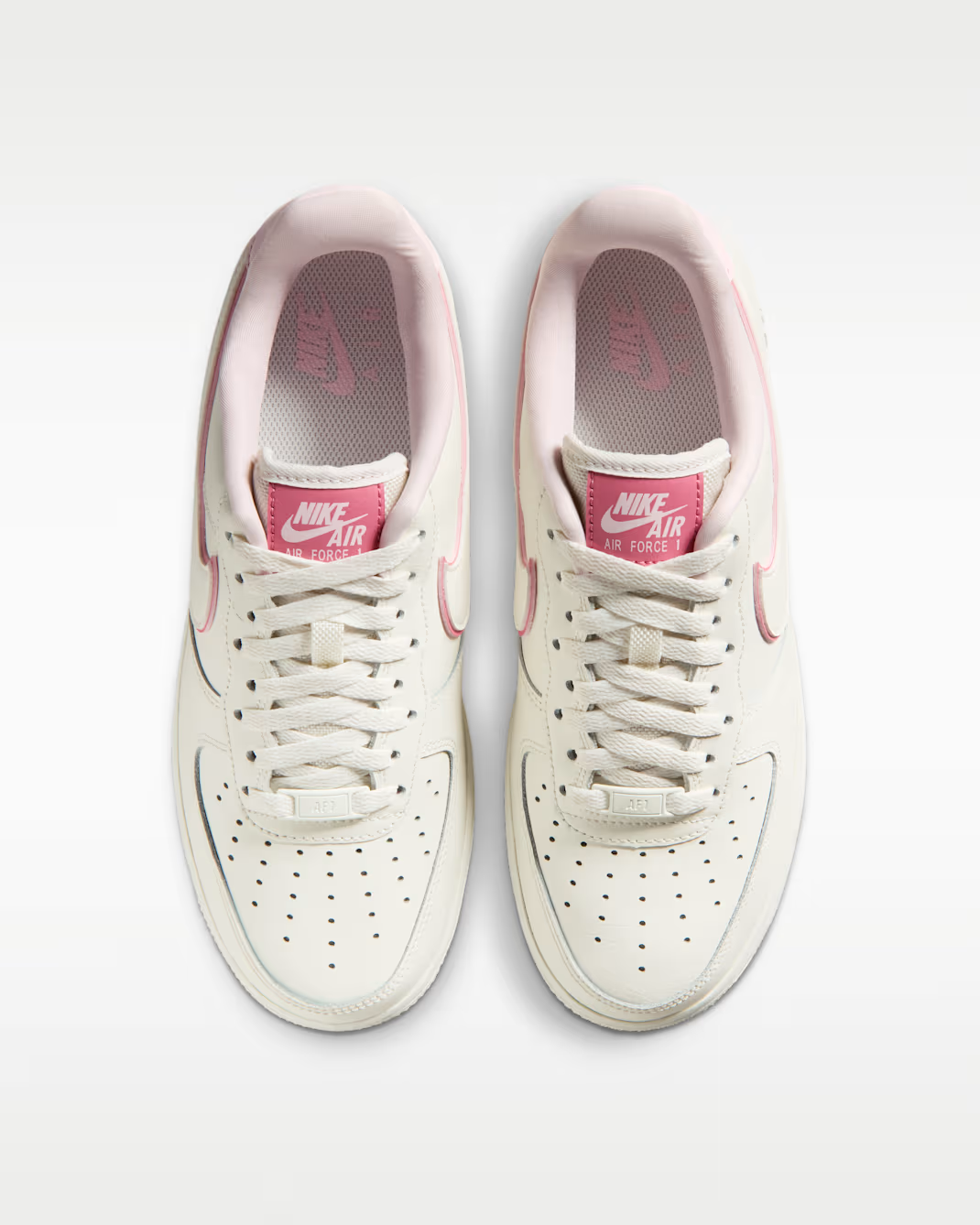 IO4226-104 Nike Air Force 1 Low 07 Sail Peony Pink (Women's)