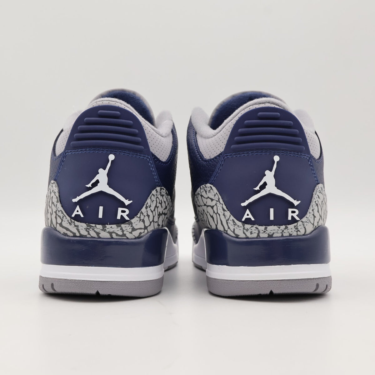 CT8532-401 Nike Air Jordan 3 Retro Midnight Navy Georgetown Grey Blue (Men's)