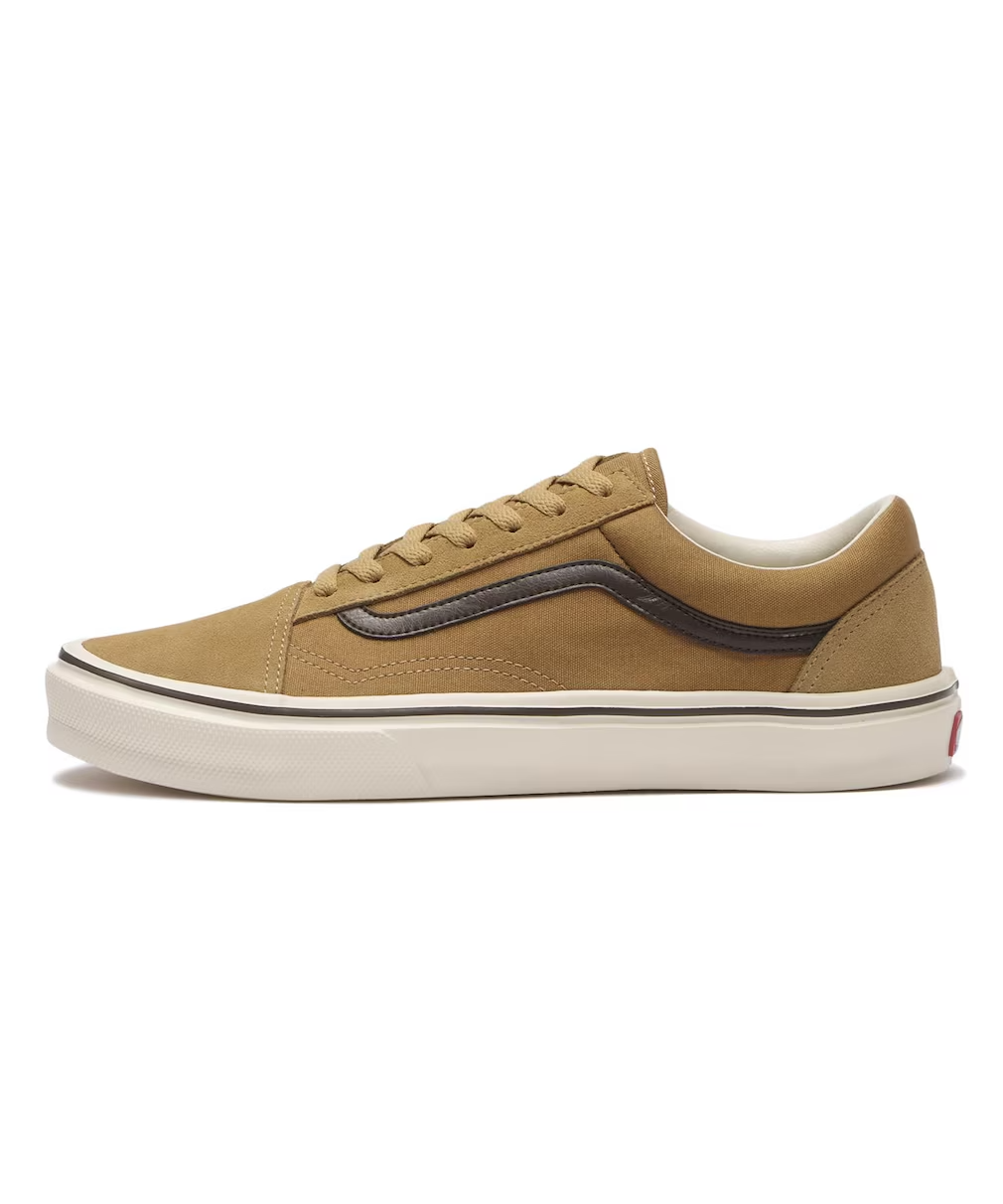 672835-0008 Vans Old Skool Lite "Beige/Brown" (V36 LITE) (Men's)