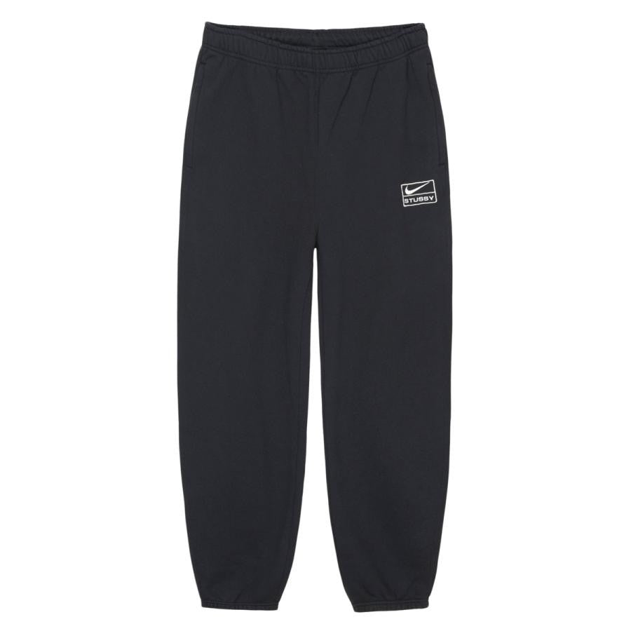 Stussy Nike Stone Washed Fleece Pant Black (US Size) FN5235-010