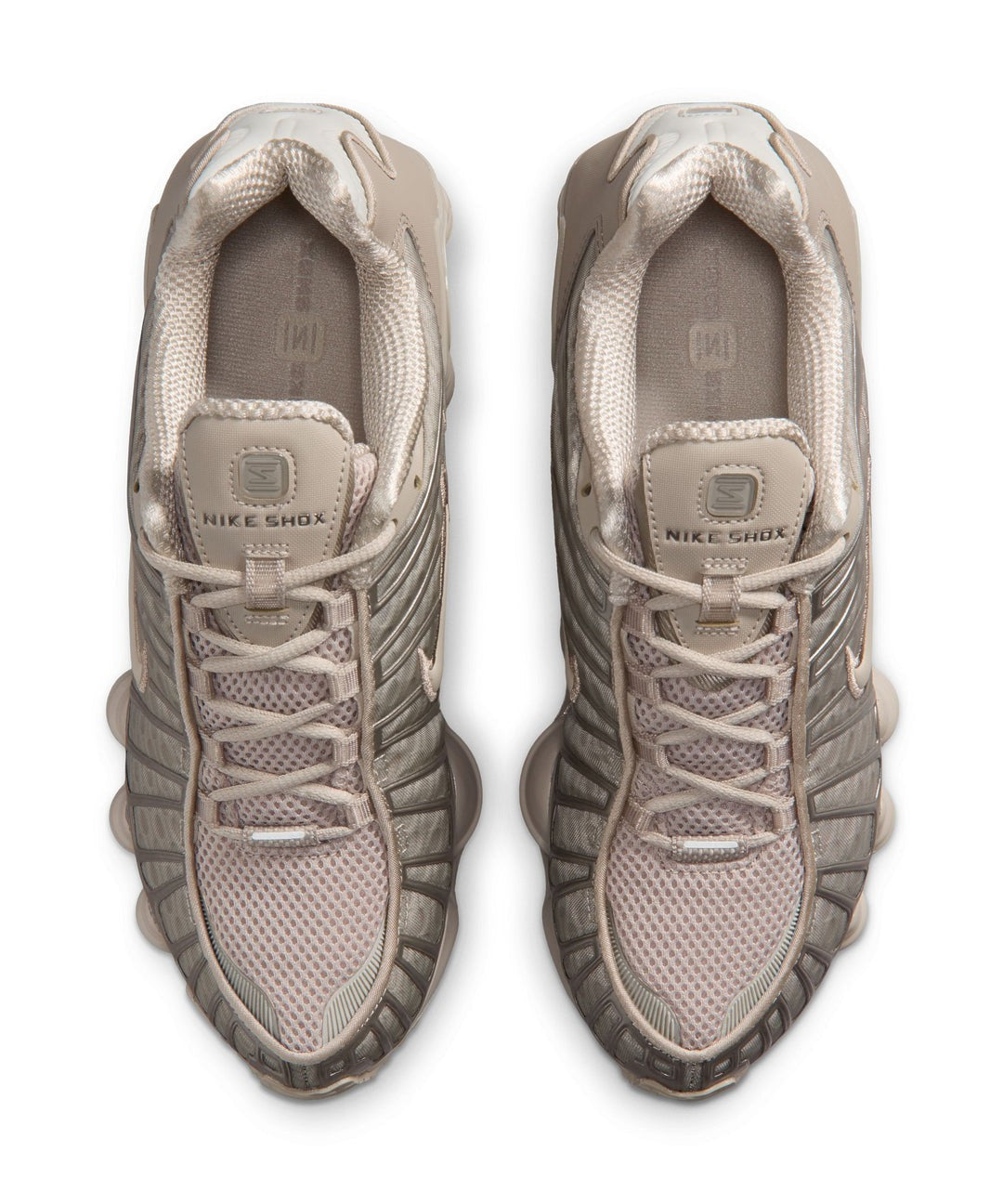 AR3566-204 Nike Shox TL Cream 2 Enigma Stone (Women's)