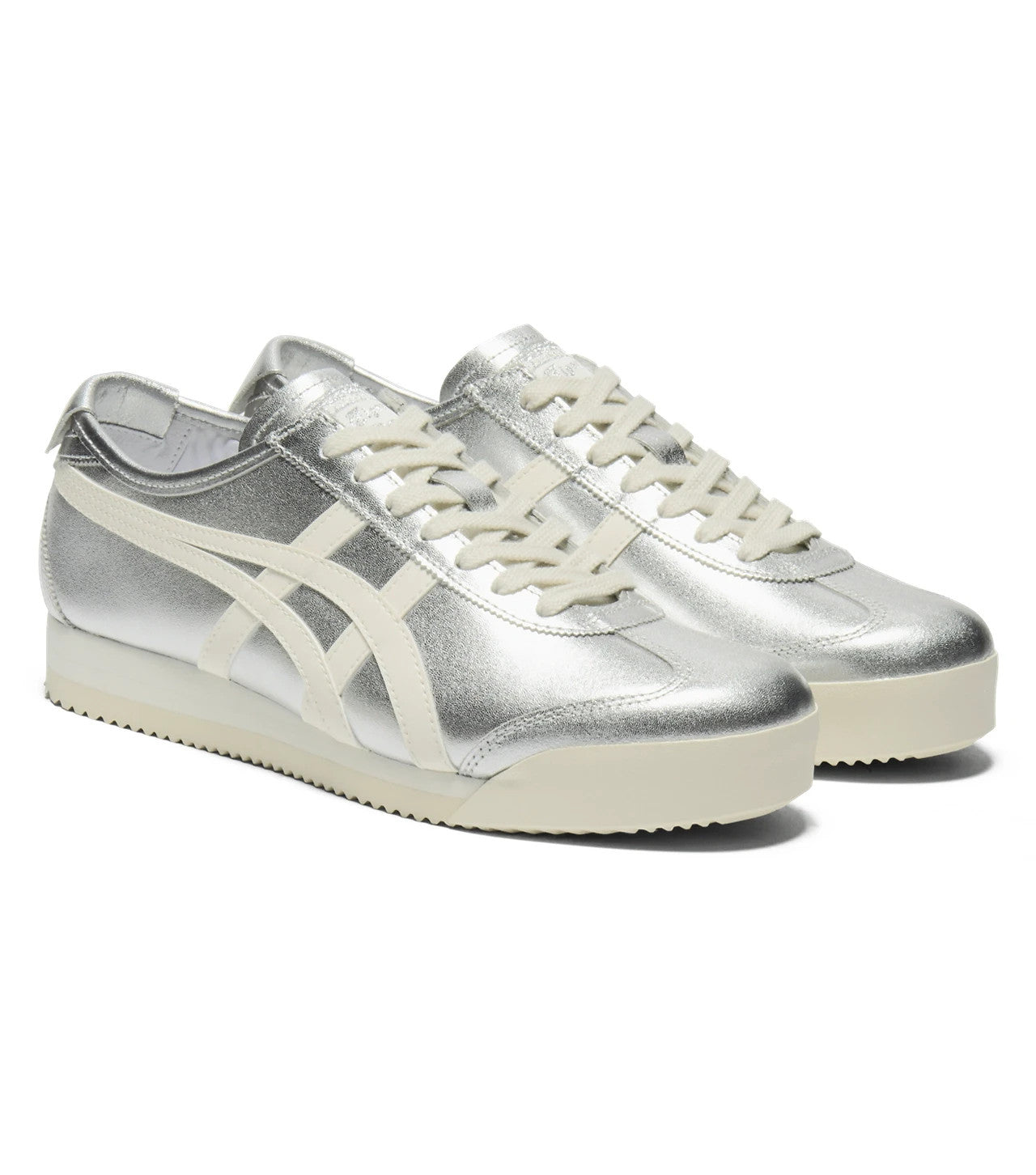 1183C632-020 Onitsuka Tiger Mexico 66 PF Pure Silver Cream (Men's)