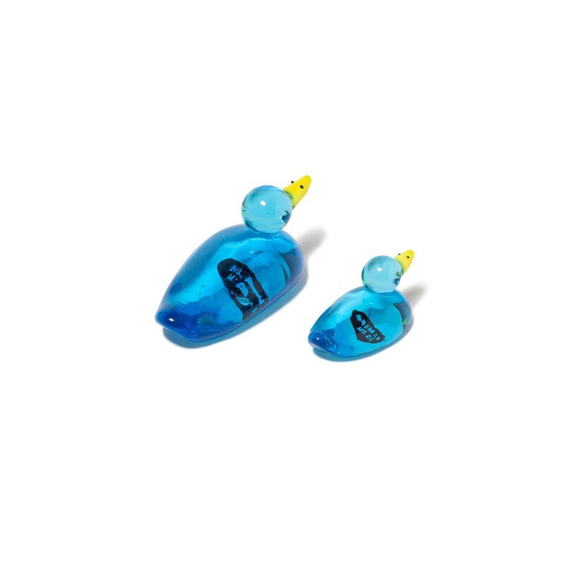HUMAN MADE Ningensei Kamo Pair Glass Blue