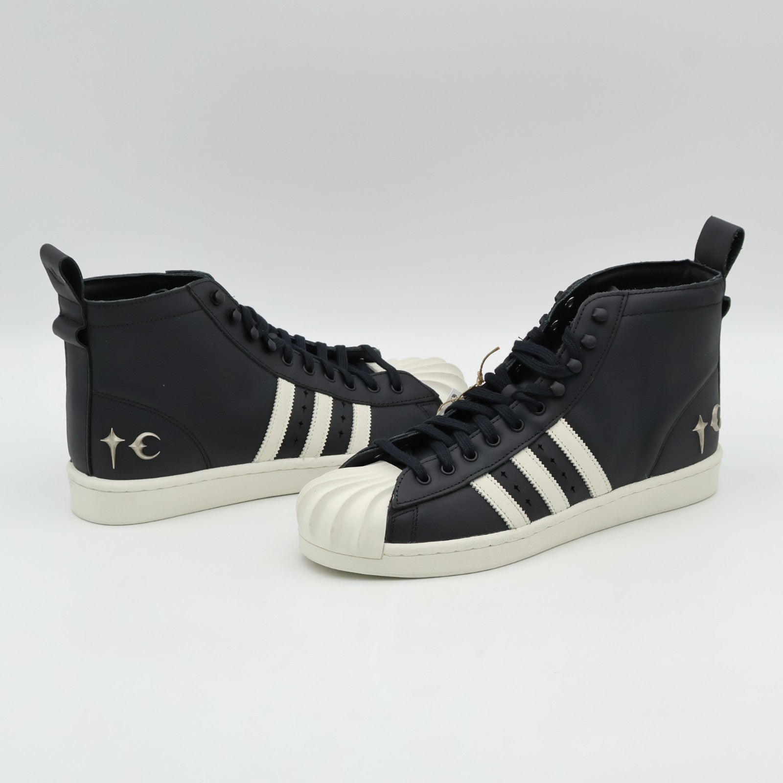 JP6519 THUG CLUB adidas Originals Superstar Boots Luxe Core Black (Men's)