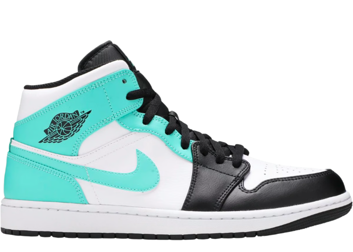 554724-132 Nike Air Jordan 1 Mid Tropical Twist Igloo (Men's)