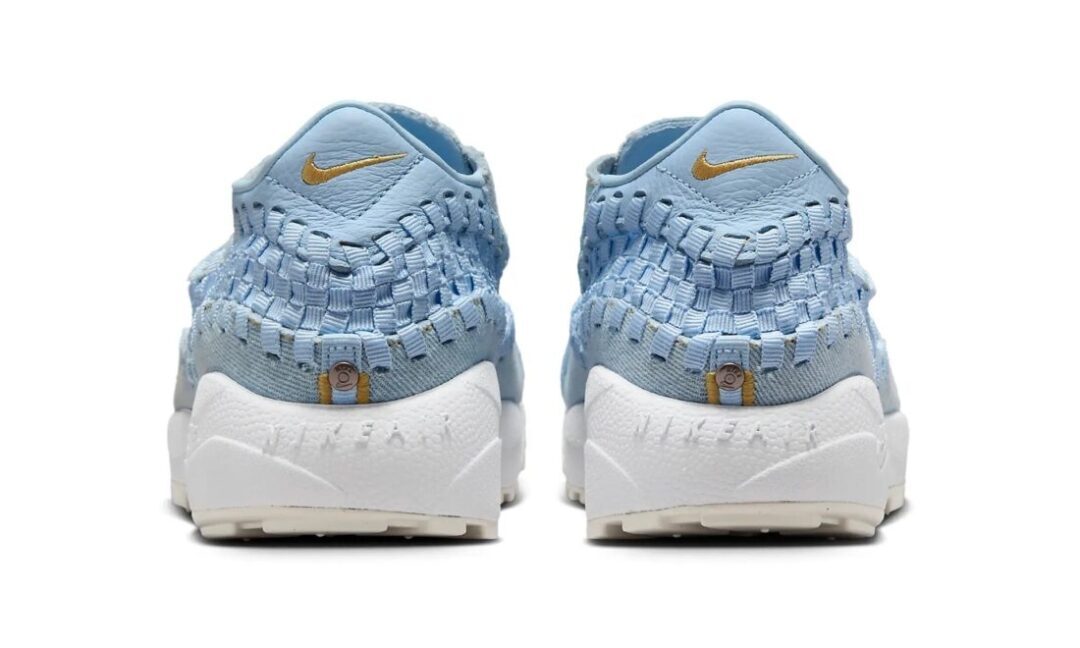FV6103-400 Nike Air Footscape Woven Ice Blue (Women's)