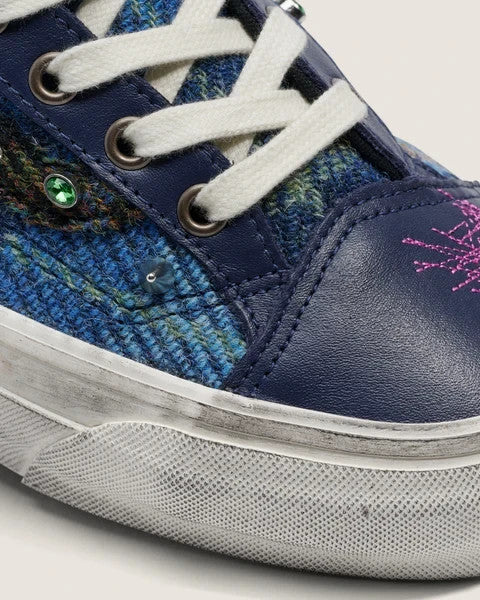 VN000E8VBIP Harris Tweed Ã Vans Premium Old Skool 36 "Tweed Navy Blue" (Men's)