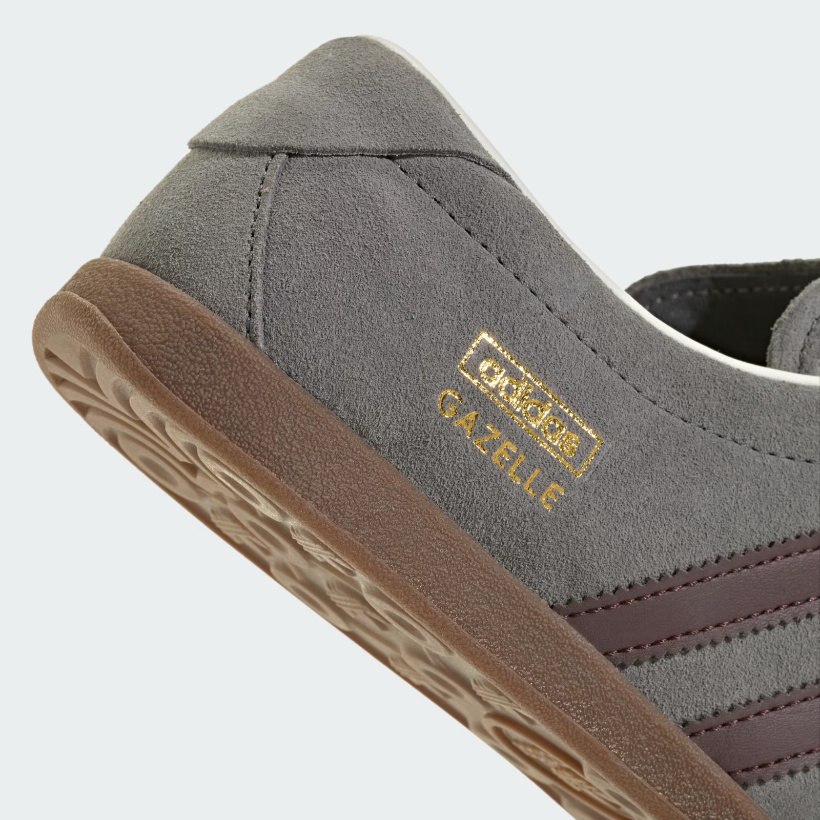KI0016 adidas Gazelle Lo Pro Grey Five Night Red (emmi Exclusive) (Women's)