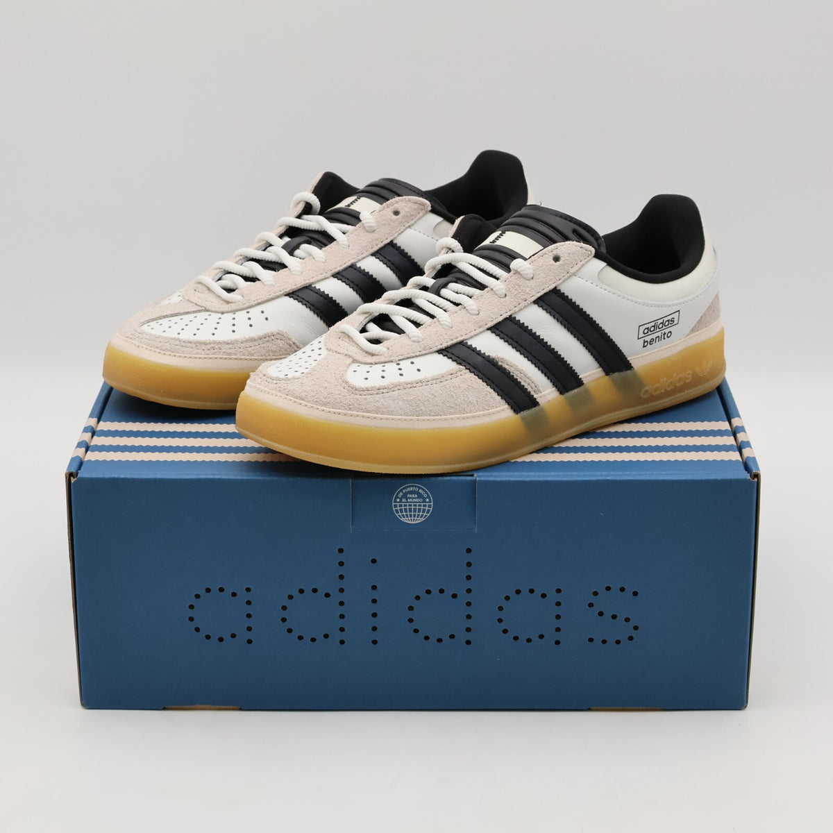 IF9735 Bad Bunny adidas Originals Gazelle Indoor Core White Core Black (Men's)