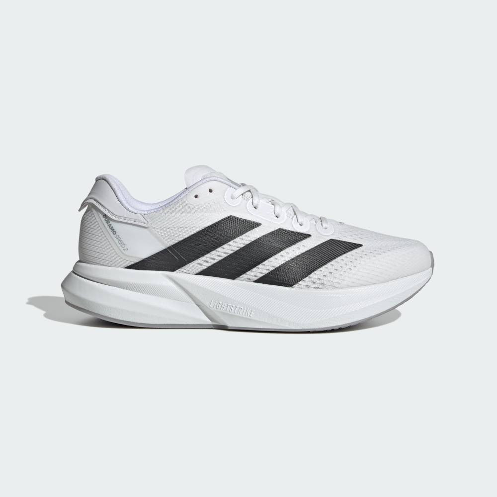 IH8206 adidas Adizero Duramo Speed 2 Running Shoes Cloud White Core Black (Men's