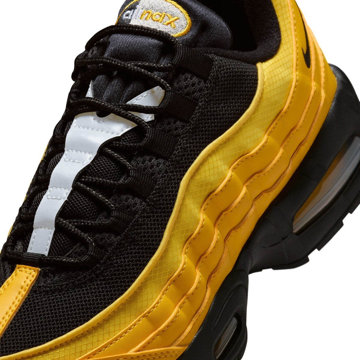 IB1667-700 Nike Air Max 95 Big Bubble Varsity Maize Black ( Men's )