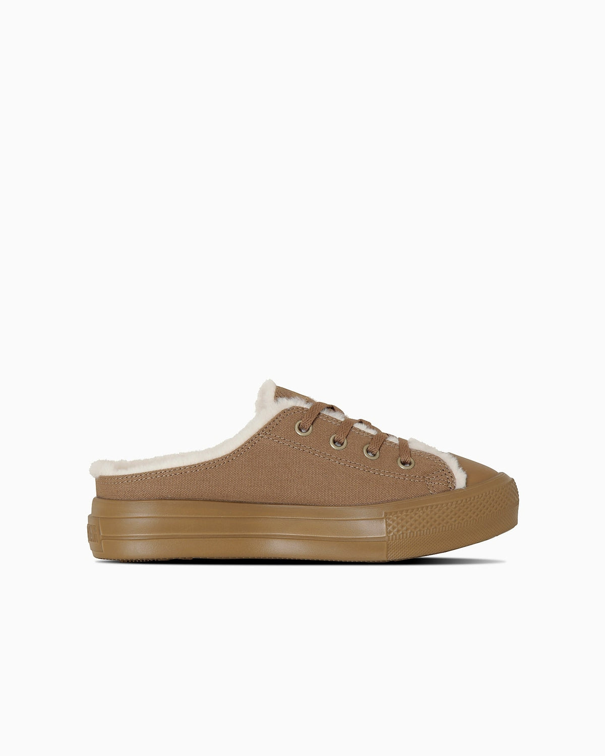 31313420 Converse Women's All Star Light PLTS Boa Mule OX Tobacco Brown (Women's