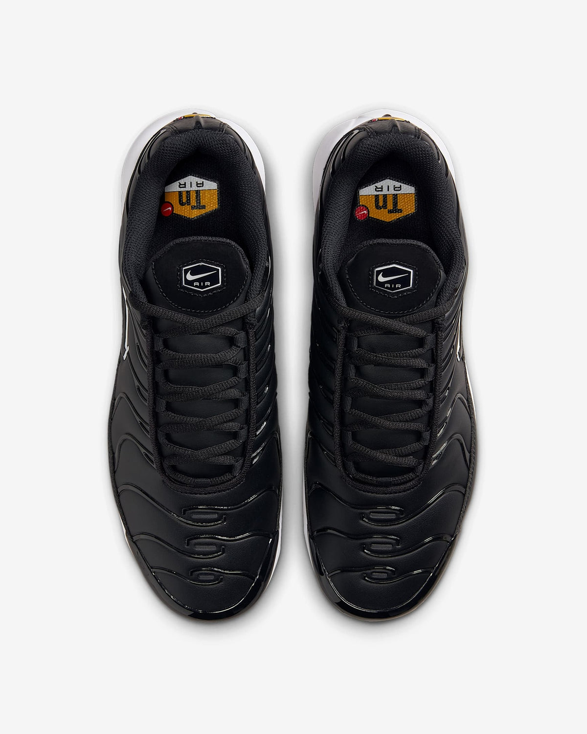 FZ4150-001 Nike Air Max Plus Golf Black Gold Salsa Red White (Men's)