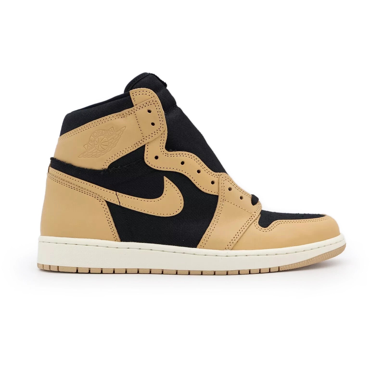 555088-202 Nike Air Jordan 1 Retro High OG Vachetta Tan Heirloom Black (Men's)