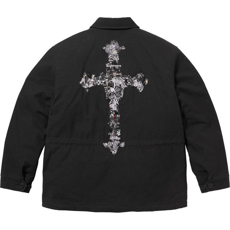 Supreme AOI Cross M52 Jacket Black
