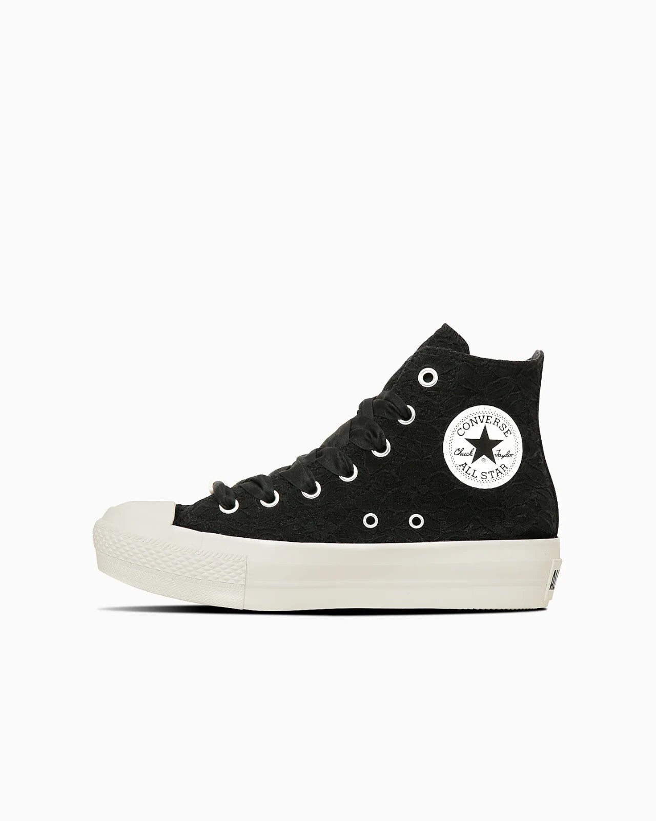 31315131 Converse Women's All Star PLTS Lace Hi Powder Black (Women's)