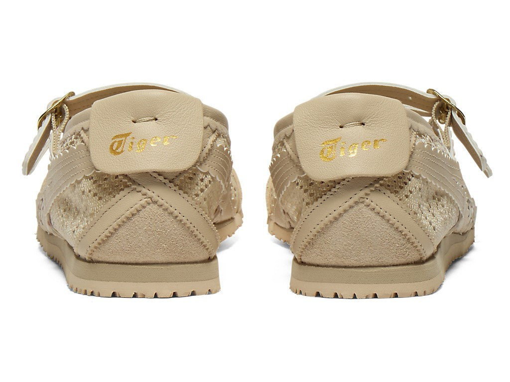 1182A705-250 Onitsuka Tiger MEXICO 66 TGRS BEIGE BEIGE (Women's)