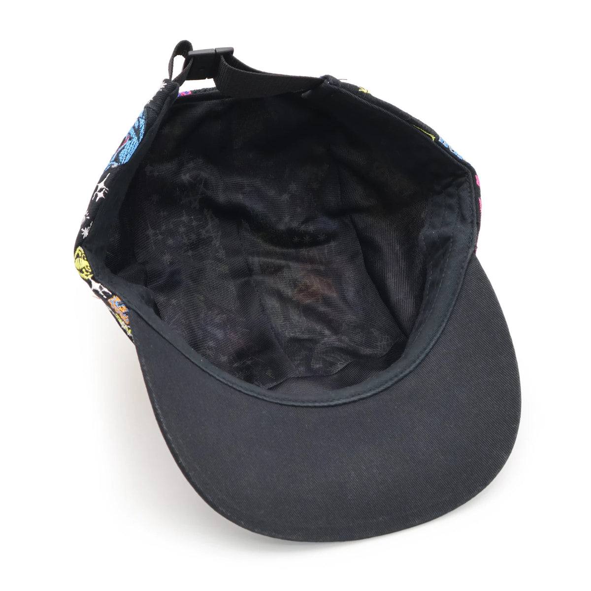 Supreme AOI Embroidered Camp Cap Black