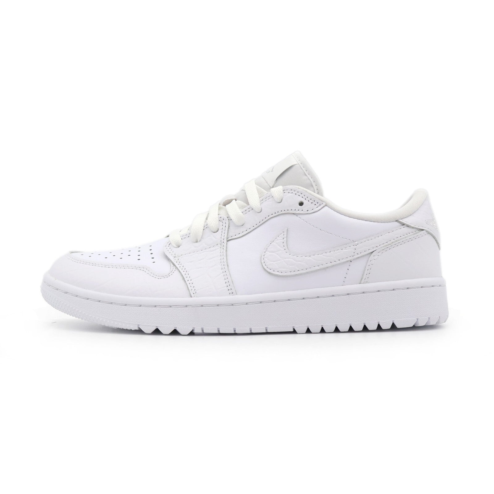 DD9315-110 Nike Air Jordan 1 Low Golf White Crocodile Skin (Men's)