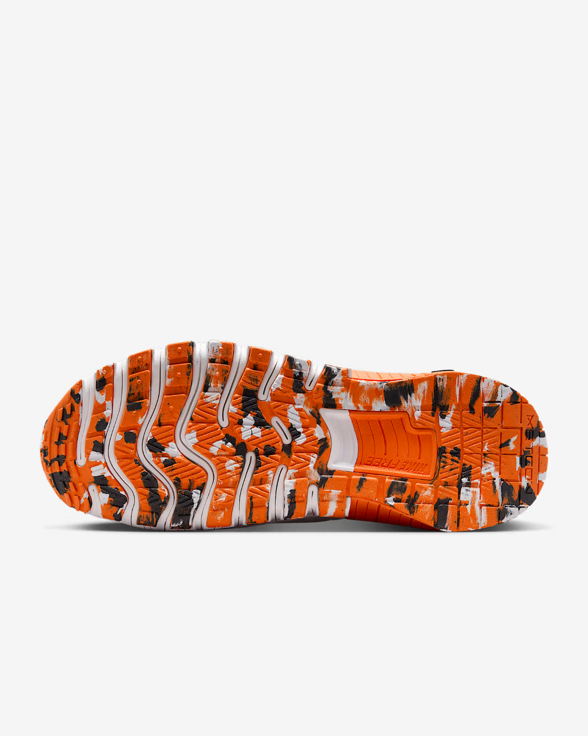 FJ7127-106 Nike Free Metcon 6 Workout Shoes White  Safety Orange Black (Men's)