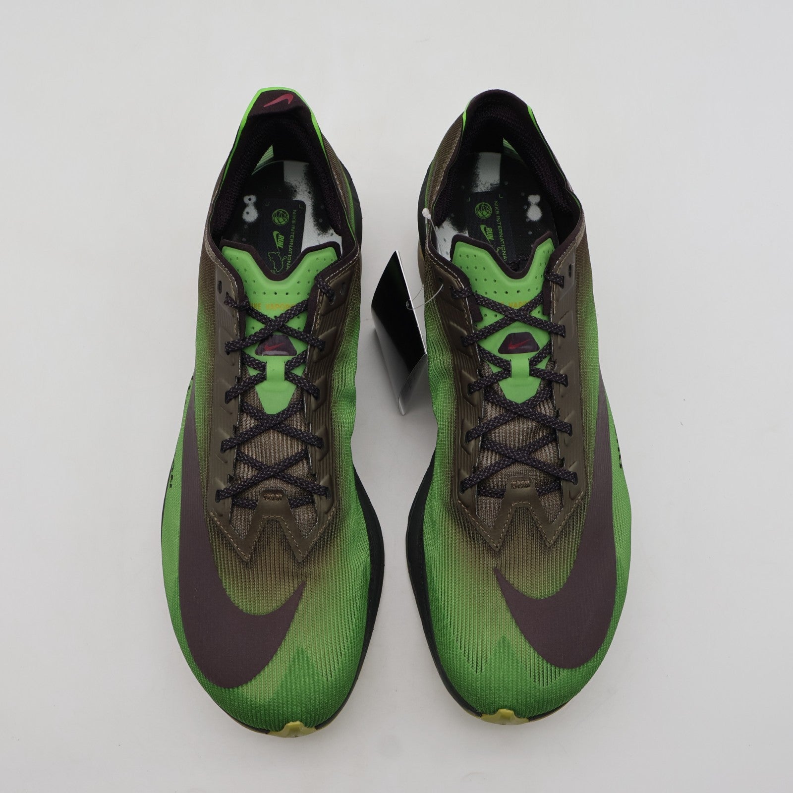 IQ3418-399 Nike Vaporfly 4 Chlorophyll Off-Noir Mink Brown Burgundy Ash (Men's)