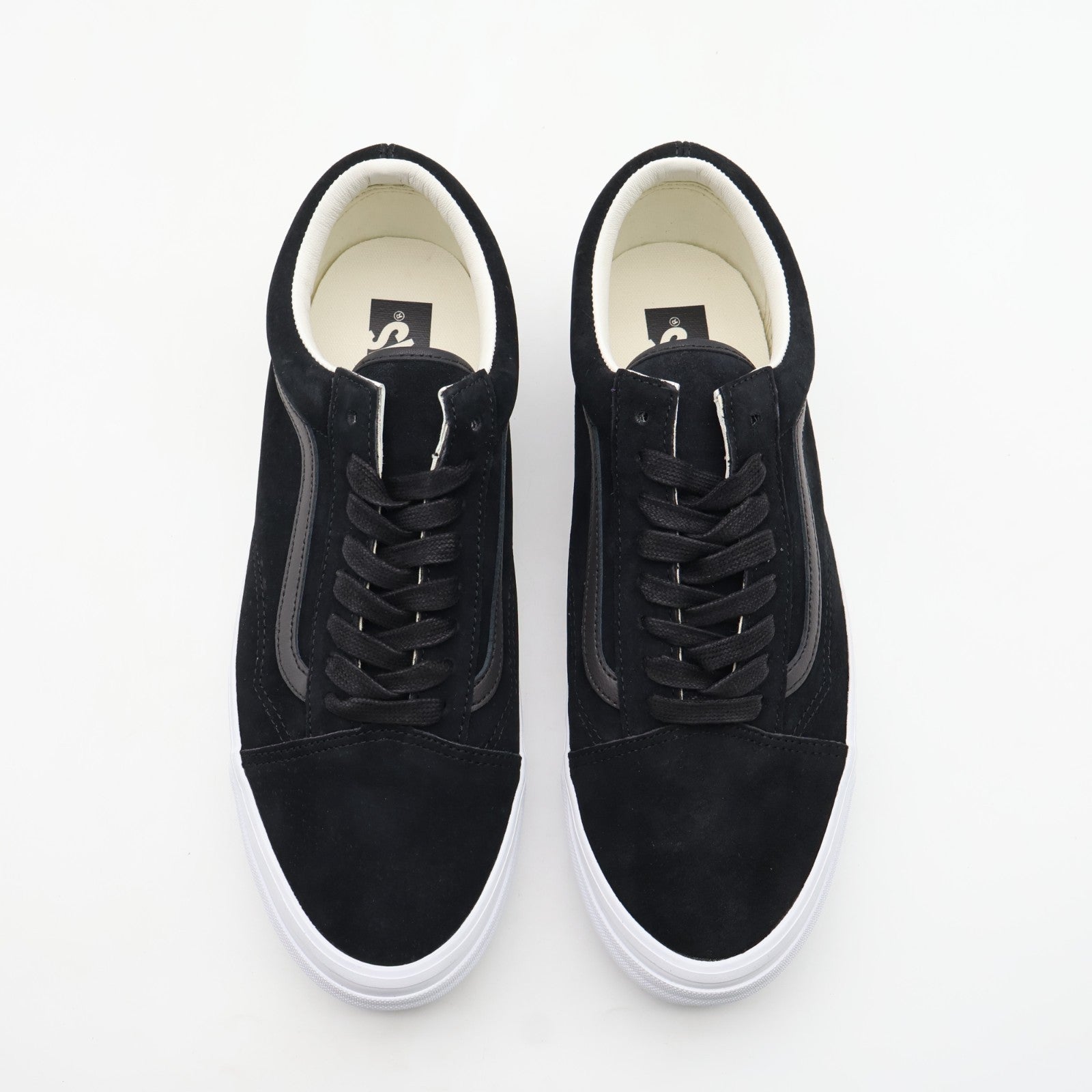 VN000D9JCJJ Vans PREMIUM OLD SKOOL PIG SUEDE BLACK (Men's)