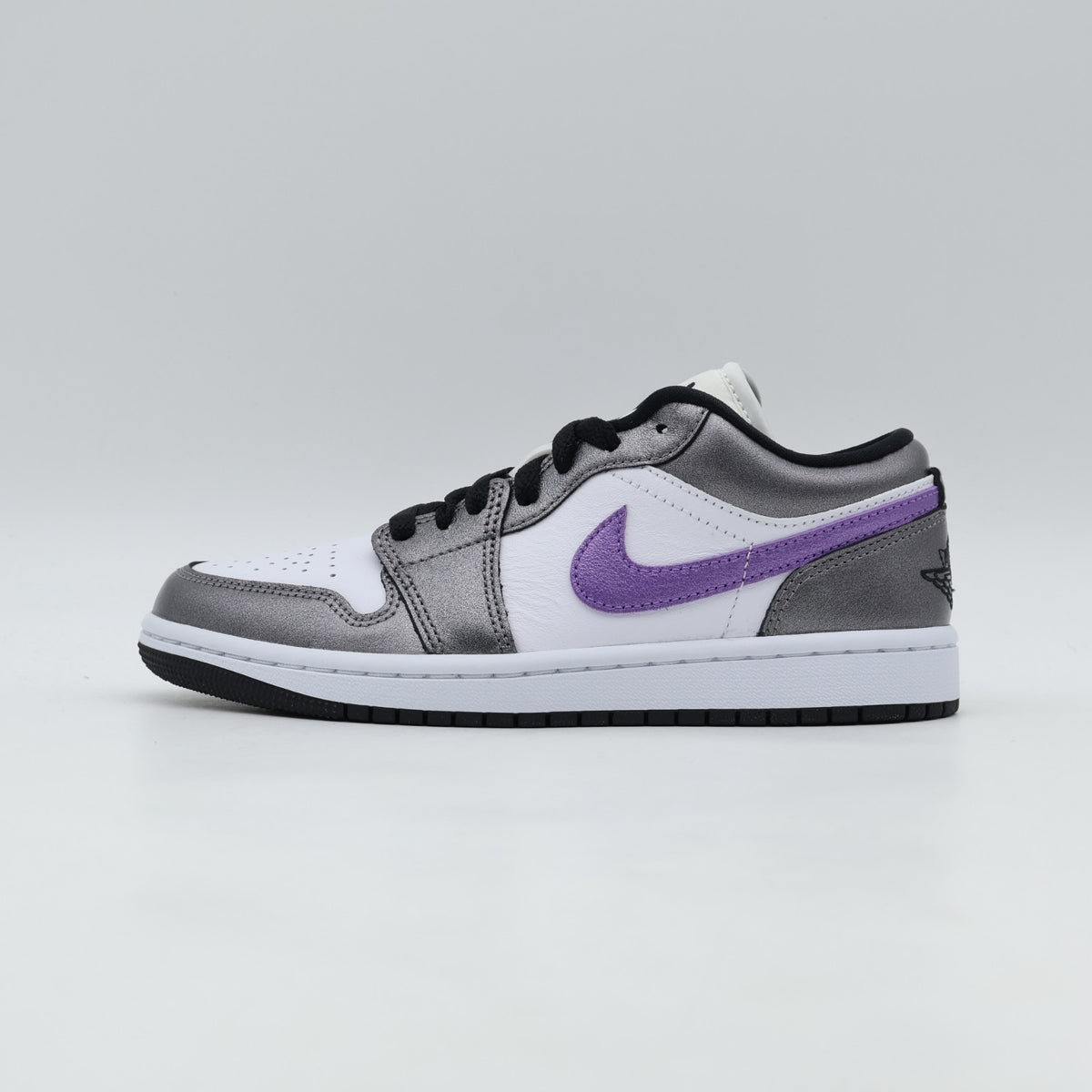 HJ5910-105 Nike Women's Air Jordan 1 Low Metallic Purple (Women's)